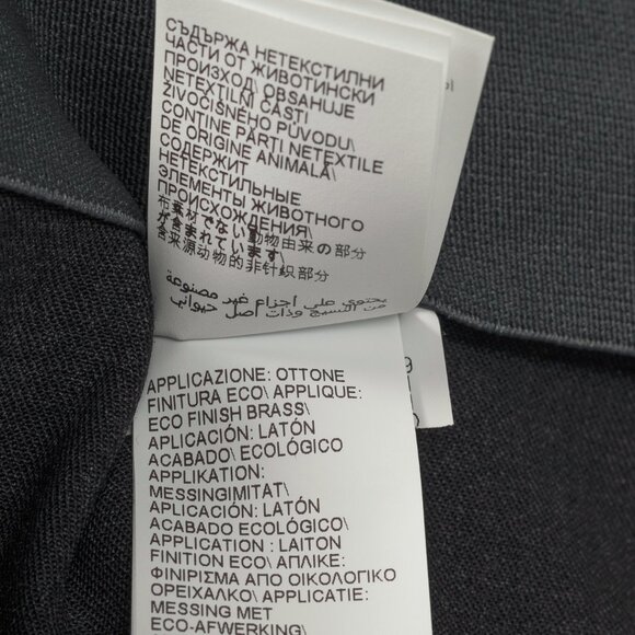 Brunello Cucinelli SS/21 Grey Wool-Blend Monili-Bead Trousers - Picture 13 of 14